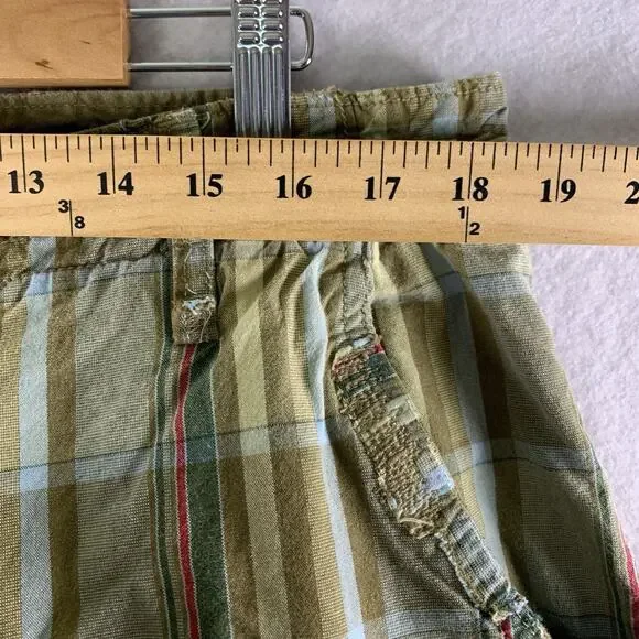 Company 81 Mens Plaid Cargo Long Shorts Sz 38 Y2K Streetwear‎ Grunge Skate - Picture 6 of 14